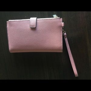 Michael Kors Adele Pebbled Smart Phone Wristlet